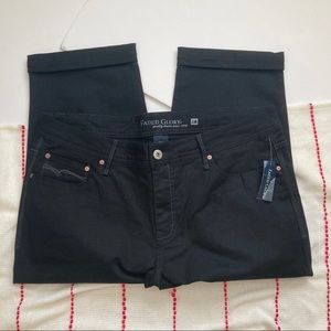 Faded Glory Black Capris NWT